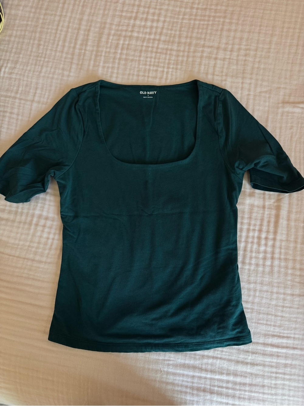 Old Navy Women's Teal Scoop Neck Top